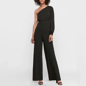 NWOT Express jumpsuit one shoulder